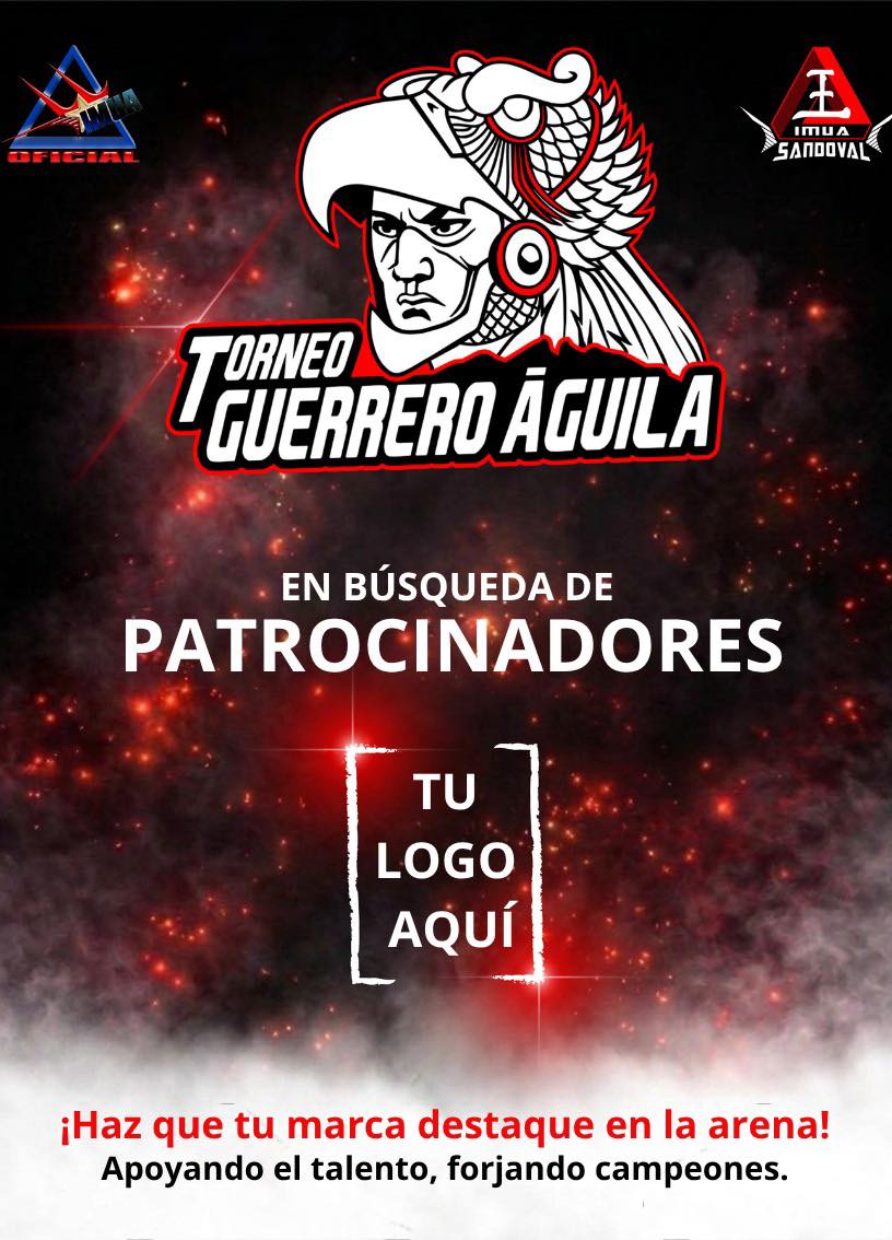 Búsqueda de patrocinadores para el Torneo Guerrero Águila
